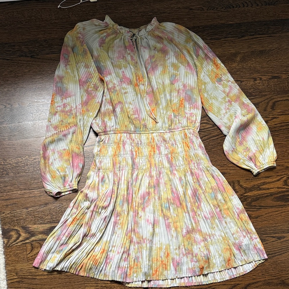 Current Air Multicolor Long Sleeve Dress